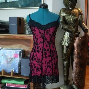 Wet Seal lace overlay dress